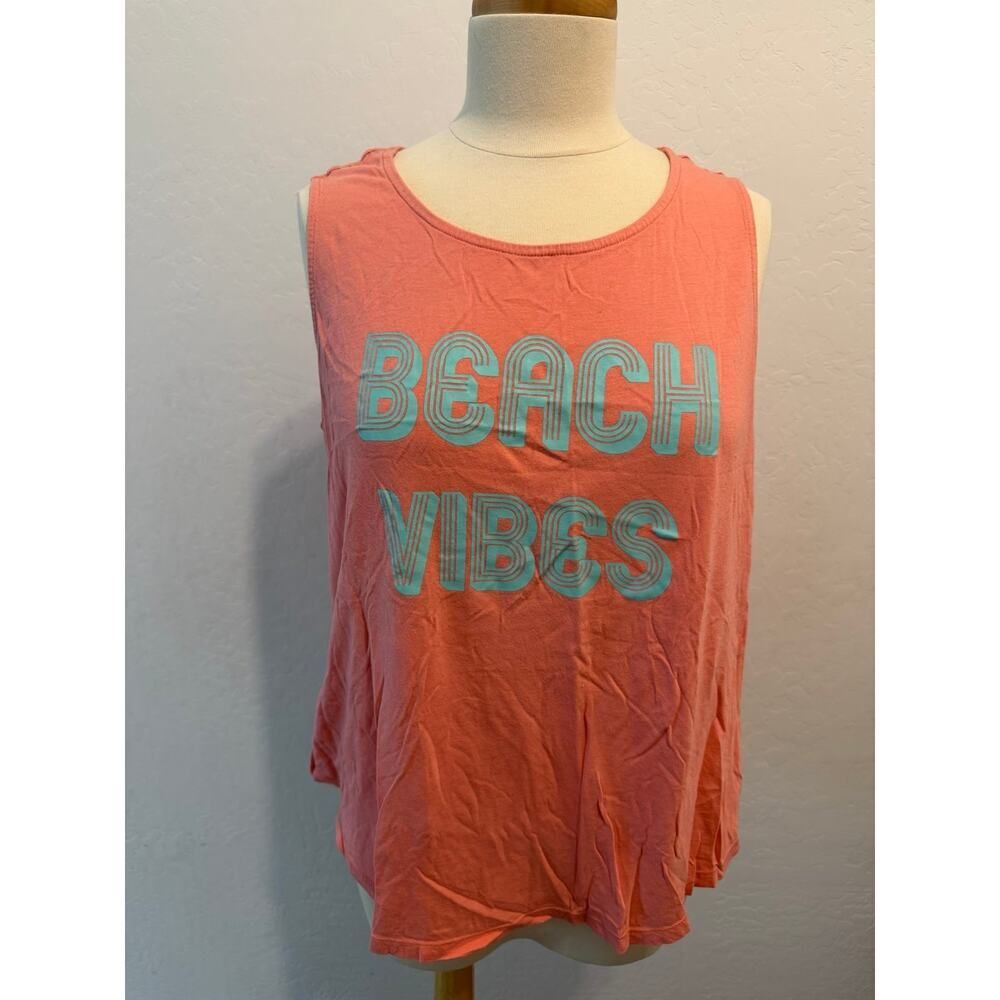 Orange tank top